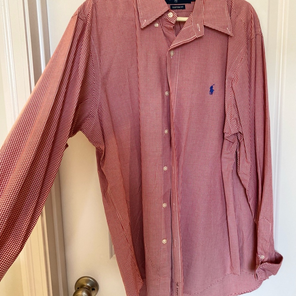 Polo by Ralph Lauren Red Casual Button Down Shirt
